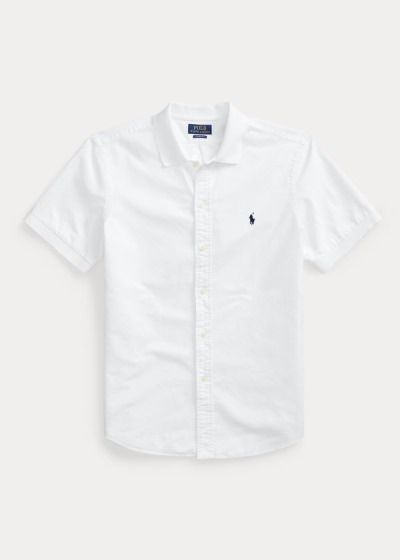 Camisa Oxford Polo Ralph Lauren Hombre Blancos - Classic Fit Polo Collar - WUIDG9206